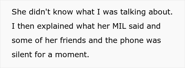 Text excerpt from a family dispute where cousin's family accuses woman of stealing spotlight with baby and ring. Text excerpt from a family dispute where cousin's family accuses woman of stealing spotlight with baby and ring.