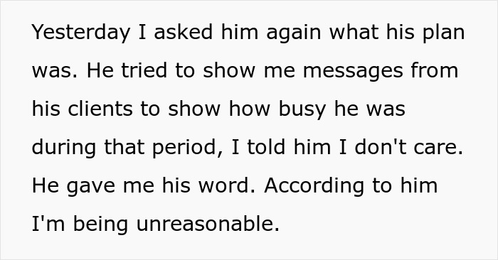 Férias em família se transformam em ultimato depois que marido coloca os negócios em primeiro lugar e esposa ameaça viagem solo