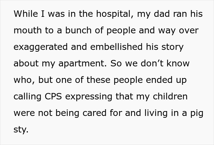 Woman fights for her life in hospital while toxic dad’s loud rant about mess brings CPS to their home. Woman fights for her life in hospital while toxic dad’s loud rant about mess brings CPS to their home.