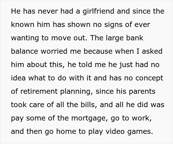 Man houses and supports his in-laws, feeling furious after mother-in-law cuts his wife out of the will. Man houses and supports his in-laws, feeling furious after mother-in-law cuts his wife out of the will.