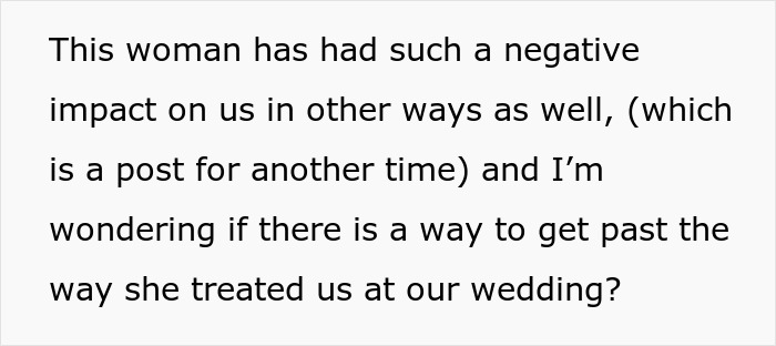 Son is appalled by mom’s behavior at wedding, seeking advice on handling negative impact during big day. Son is appalled by mom’s behavior at wedding, seeking advice on handling negative impact during big day.