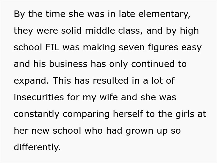 Text excerpt discussing insecurities linked to refusing help to recover from cosmetic surgery and personal growth challenges.