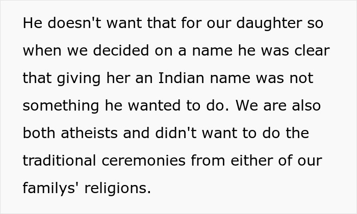 Text excerpt discussing an Indian grandmother demanding a DNA test due to baby being too pale to be her son's child. Text excerpt discussing an Indian grandmother demanding a DNA test due to baby being too pale to be her son's child.