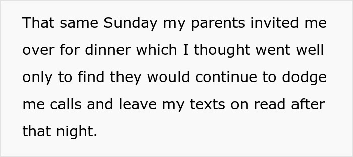 Text excerpt discussing entitled parents ignoring autistic brother's behavior, highlighting family dynamics and social neglect.