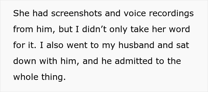 Text conversation excerpt about cheating husband admitting infidelity during wife's pregnancy and postpartum period. Text conversation excerpt about cheating husband admitting infidelity during wife's pregnancy and postpartum period.