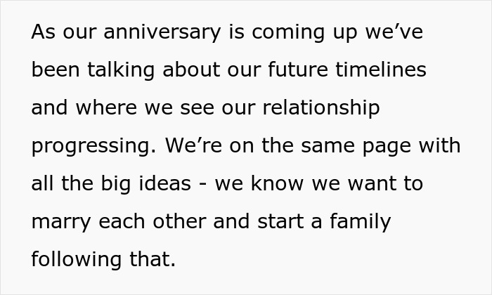 Excerpt discussing relationship future timelines and the boyfriend’s $100k renovation financing debate without a ring. Excerpt discussing relationship future timelines and the boyfriend’s $100k renovation financing debate without a ring.