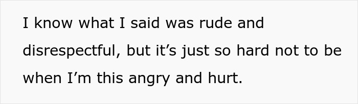 Text on screen showing a 17-year-old expressing anger and hurt about mom retiring from parenting. Text on screen showing a 17-year-old expressing anger and hurt about mom retiring from parenting.