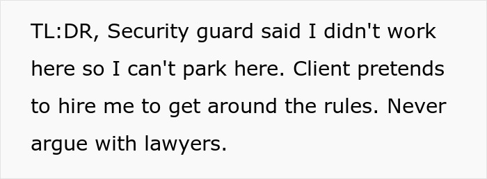 Text about a baker delivering bagels whose situation is turned into corporate comedy by clever lawyers.