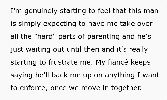 Alt text: Text expressing frustration over parenting roles as a foodie woman can’t handle a future with buttered noodles. Alt text: Text expressing frustration over parenting roles as a foodie woman can’t handle a future with buttered noodles.