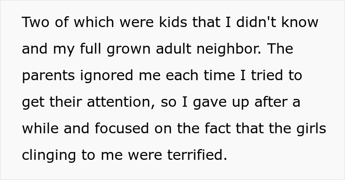 Entitled parents on a haunted hayride ignore scared kids, leaving their frightened children with a stranger's care. Entitled parents on a haunted hayride ignore scared kids, leaving their frightened children with a stranger's care.