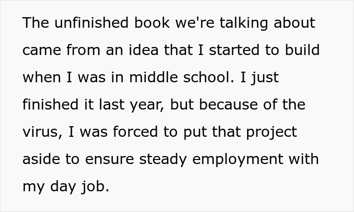 Woman steals SIL’s book and publishes it, facing consequences and losing all the money she made from the stolen book.