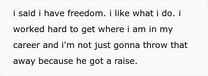 Woman stands firm refusing to quit job after husband’s promotion, facing lecture on gender roles from mother-in-law.