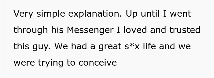 Text excerpt showing a woman’s discovery of her attentive husband mocking her to his cheating ex-wife. Text excerpt showing a woman’s discovery of her attentive husband mocking her to his cheating ex-wife.