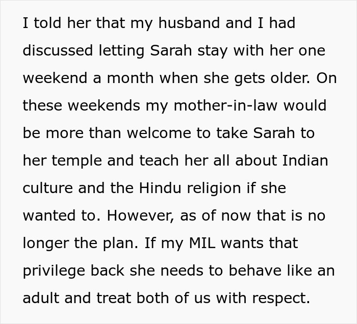 Text excerpt discussing an Indian grandmother's role in teaching culture and demanding respect in family matters. Text excerpt discussing an Indian grandmother's role in teaching culture and demanding respect in family matters.