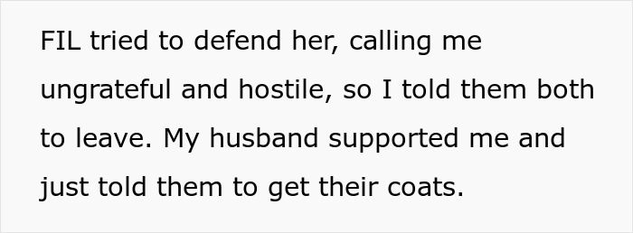 Alt text: Mom reaches breaking point as in-laws mock daughter’s paganism and bring forbidden foods causing family conflict