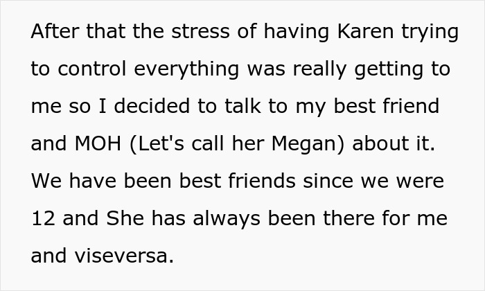 Bride serves controlling mother-in-law a special meal at wedding in a savage revenge against MIL's control.