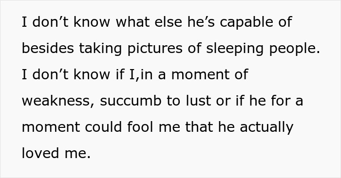Text excerpt from a woman reflecting on her husband’s true nature, revealing feelings of betrayal and doubt. Text excerpt from a woman reflecting on her husband’s true nature, revealing feelings of betrayal and doubt.