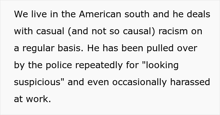 Text about dealing with casual racism and police harassment, related to Indian grandmother demanding DNA test. Text about dealing with casual racism and police harassment, related to Indian grandmother demanding DNA test.