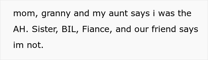 Woman wearing engagement ring and holding baby accused by cousin's family of stealing spotlight at event. Woman wearing engagement ring and holding baby accused by cousin's family of stealing spotlight at event.