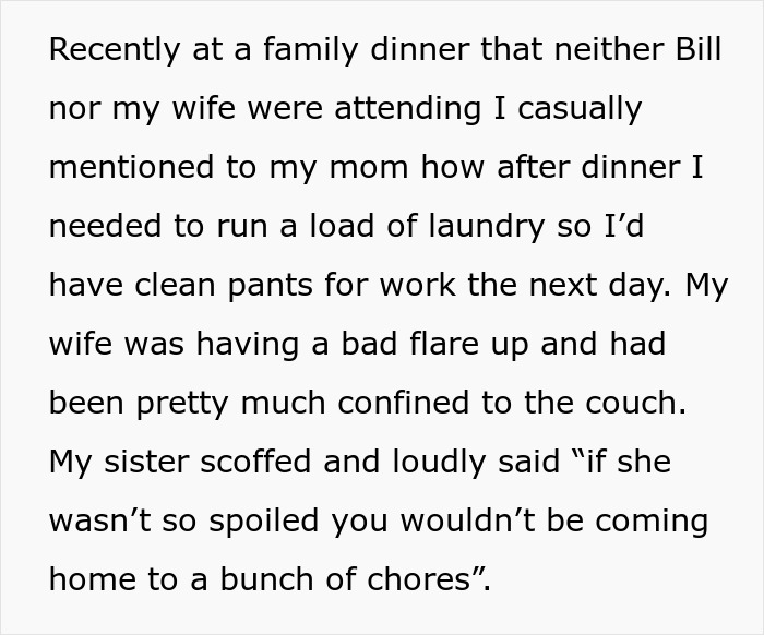Alt text: Man's affection for sick wife causes family tension as sister criticizes husband’s support and care. Alt text: Man's affection for sick wife causes family tension as sister criticizes husband’s support and care.
