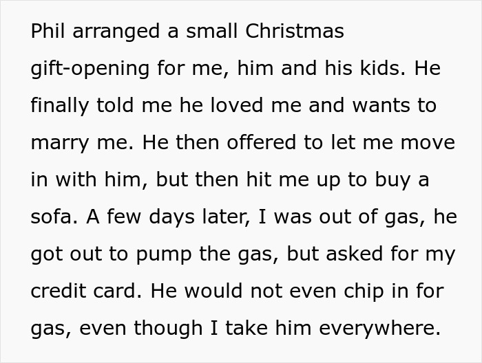Woman Buys Expensive Gifts For BF’s Kids, Is Told She Can’t Spend Christmas With Them