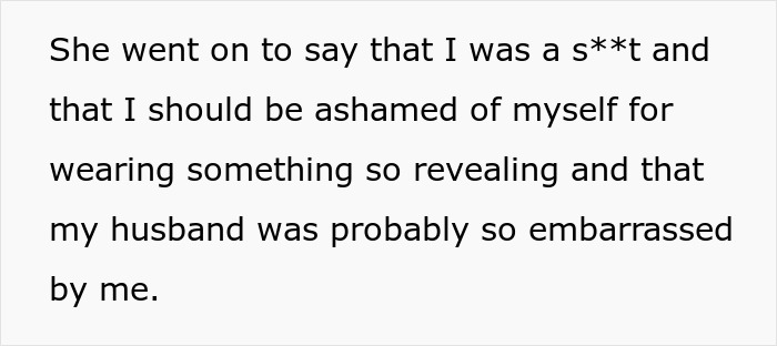 Text excerpt showing a bride mad at cousin’s dress choice, discussing embarrassment and revealing outfit judgment. Text excerpt showing a bride mad at cousin’s dress choice, discussing embarrassment and revealing outfit judgment.
