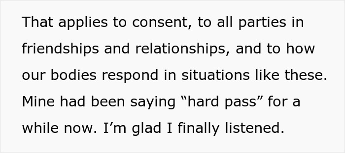 Text about consent and respecting boundaries in friendships, relating to best friend no contact returns. Text about consent and respecting boundaries in friendships, relating to best friend no contact returns.