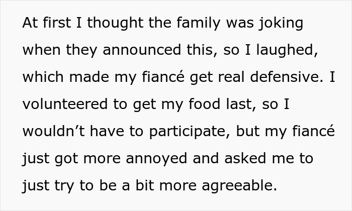 Woman baffled by family&rsquo;s unique Christmas traditions, causing tension with boyfriend over her lack of participation.