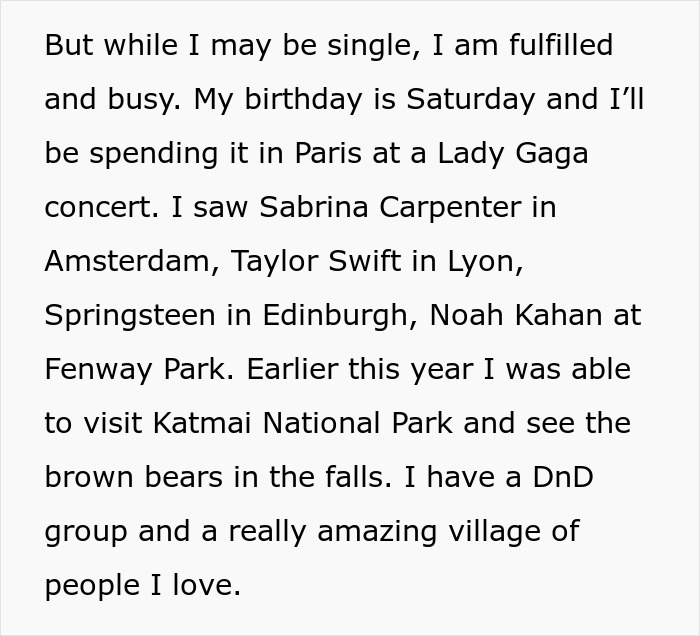 Alt text: Woman shares inspiring update about life and fulfillment after leaving cheating husband, embracing independence and happiness