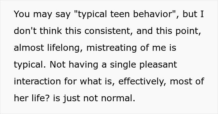 Man reflects on enduring teen’s rude attitude for years, considering ending relationships with his whole family.