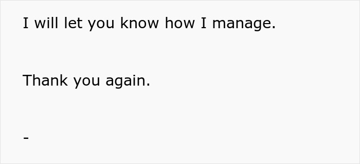 Text message reading I will let you know how I manage, related to mom affair college money dad issues. Text message reading I will let you know how I manage, related to mom affair college money dad issues.
