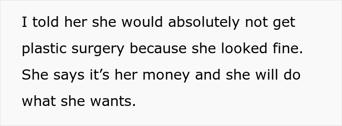 Text about an 18-year-old wanting to spend grandpa's inheritance on a BBL despite dad refusing to pay for college. Text about an 18-year-old wanting to spend grandpa's inheritance on a BBL despite dad refusing to pay for college.