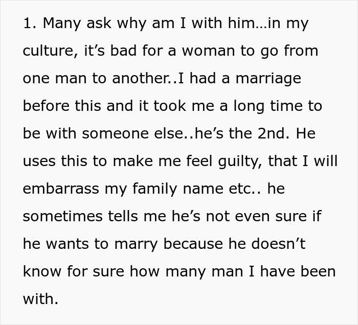 Text excerpt discussing challenges in a relationship involving a fiance babysitting daughter and cultural issues. Text excerpt discussing challenges in a relationship involving a fiance babysitting daughter and cultural issues.