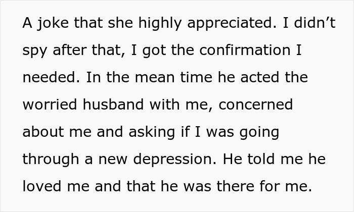 Woman discovering her supportive, kind, and attentive husband made fun of her to his cheating ex-wife. Woman discovering her supportive, kind, and attentive husband made fun of her to his cheating ex-wife.