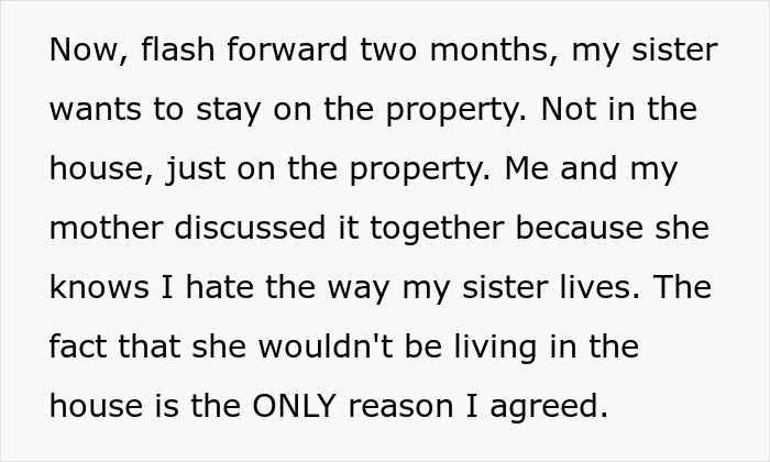 Woman wants to charge sister a clean-up fee after spotting roaches following her move-in on the property. Woman wants to charge sister a clean-up fee after spotting roaches following her move-in on the property.