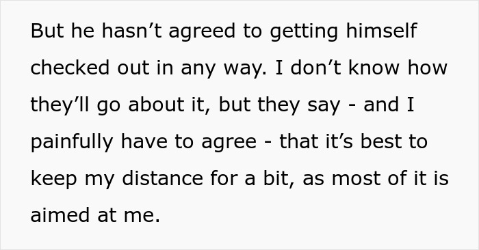 Text excerpt about a woman’s obsession with pregnancy symptoms revealing a life-threatening condition. Text excerpt about a woman’s obsession with pregnancy symptoms revealing a life-threatening condition.