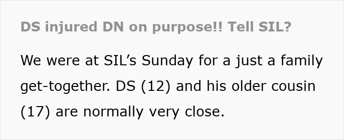Alt text: Teen with sprain and c*****d ribs after family visit, mom discovers injury was intentional, not an accident Alt text: Teen with sprain and c*****d ribs after family visit, mom discovers injury was intentional, not an accident