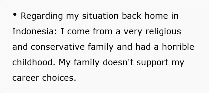 Text excerpt about a woman’s challenges with family and career choices before moving to France for a new life. Text excerpt about a woman’s challenges with family and career choices before moving to France for a new life.