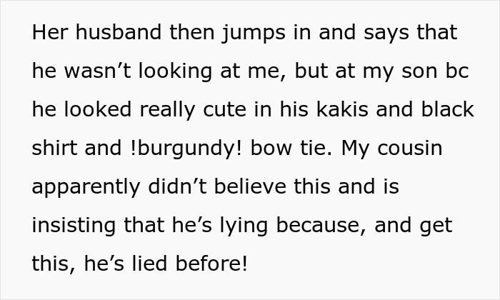 Bride mad at cousin over dress disagreement at wedding, with family tensions and accusations creating conflict. Bride mad at cousin over dress disagreement at wedding, with family tensions and accusations creating conflict.