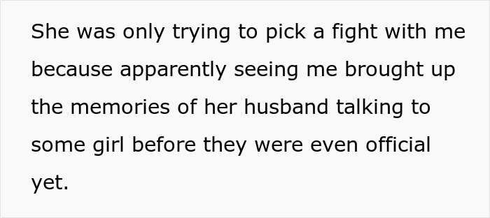 Text excerpt about a bride mad at her cousin over a dress causing wedding tensions and past relationship memories. Text excerpt about a bride mad at her cousin over a dress causing wedding tensions and past relationship memories.