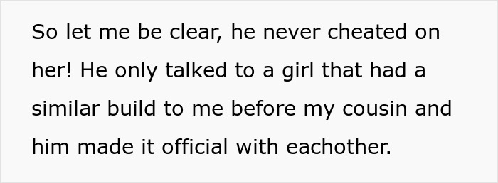 Text about a bride mad at her cousin over a dress and relationship between the cousin and another girl. Text about a bride mad at her cousin over a dress and relationship between the cousin and another girl.