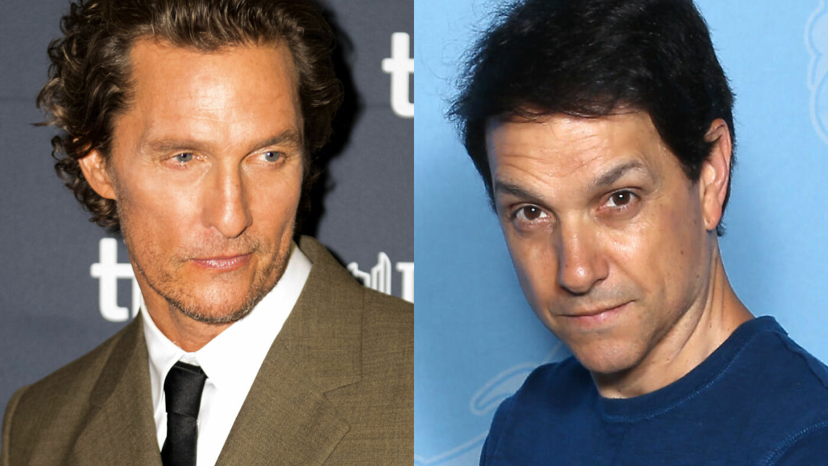 Two male celebrities posing for photos, highlighting notable celebrity birthdays today in November 2025.