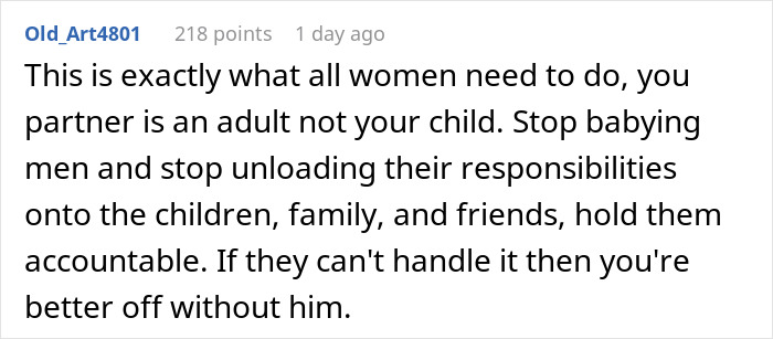 Woman stops treating her husband like a kid, asserting boundaries and encouraging accountability in their relationship. Woman stops treating her husband like a kid, asserting boundaries and encouraging accountability in their relationship.