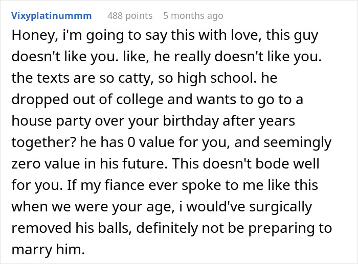 Comment criticizing a guy for forgetting his girlfriend's birthday and demanding apologies for bothering him. Comment criticizing a guy for forgetting his girlfriend's birthday and demanding apologies for bothering him.