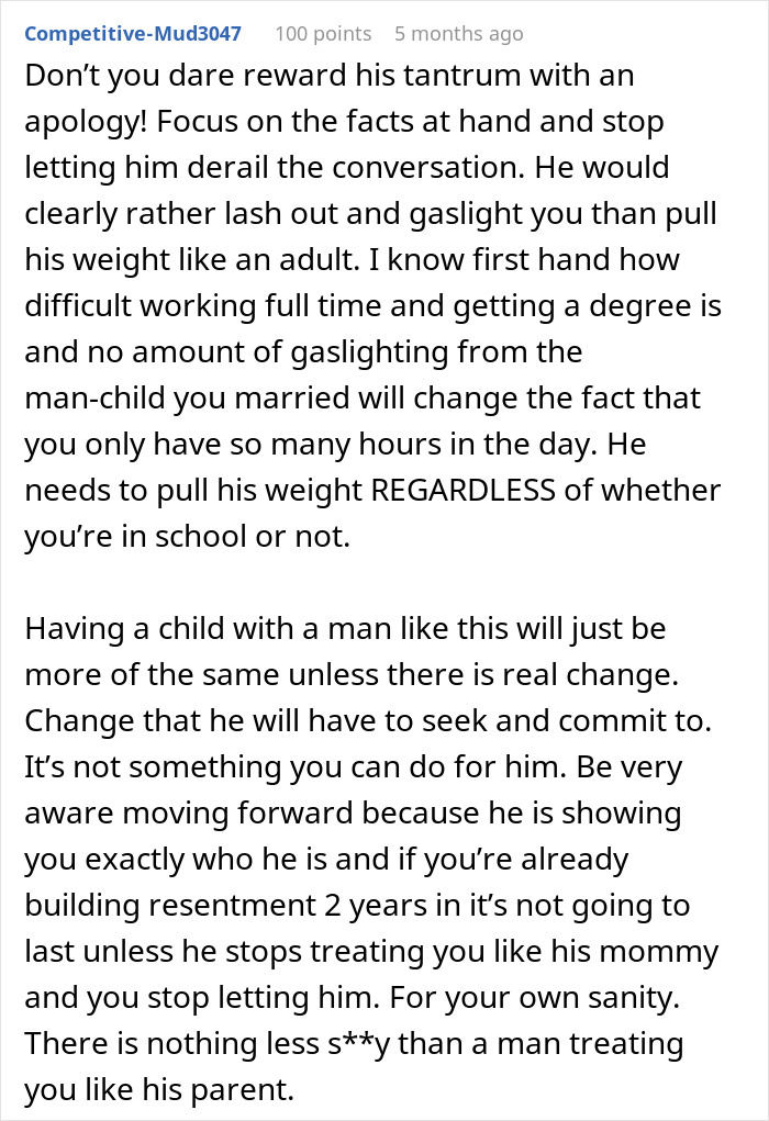 ALT text: Man treats wife like servant and faces consequences as she loses attraction and builds resentment. ALT text: Man treats wife like servant and faces consequences as she loses attraction and builds resentment.