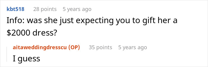 Online discussion about sister disbelief after woman remade her wedding dress instead of giving it to her.