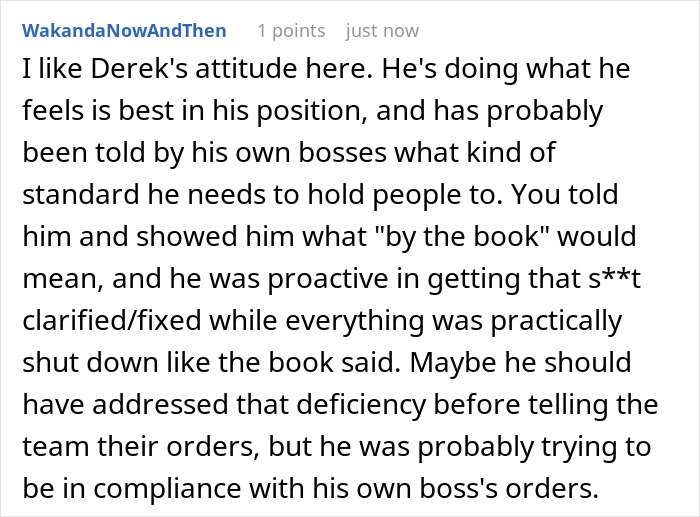 Office worker frustrated as boss insists everything done by the book causing entire office shutdown for a day Office worker frustrated as boss insists everything done by the book causing entire office shutdown for a day