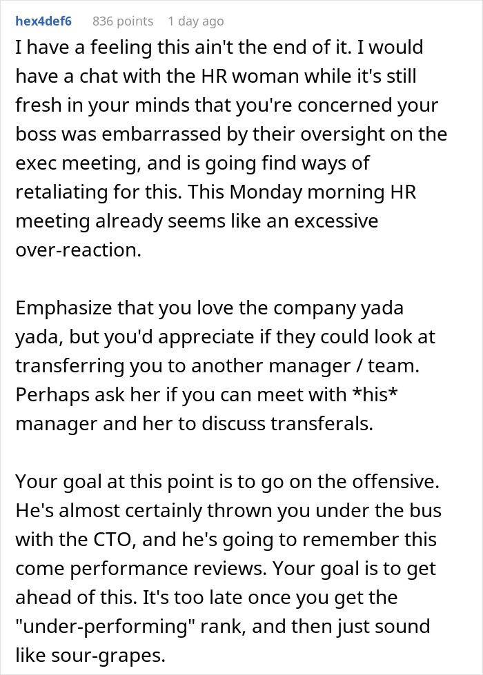 Manager lets employee take time off and reacts with shock when the employee actually takes the requested time off. Manager lets employee take time off and reacts with shock when the employee actually takes the requested time off.