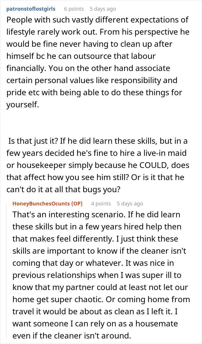 Reddit discussion about feeling uneasy moving in with boyfriend over fears of becoming like Mommy McBangmaid. Reddit discussion about feeling uneasy moving in with boyfriend over fears of becoming like Mommy McBangmaid.