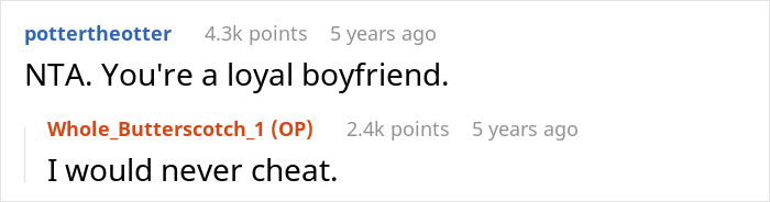 Screenshot of a Reddit conversation about a guy irked that a friend sits on his lap and he learns that she likes him. Screenshot of a Reddit conversation about a guy irked that a friend sits on his lap and he learns that she likes him.
